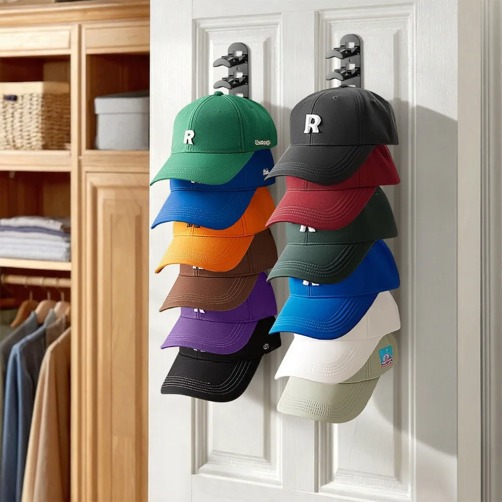 Wall Mounted Baseball Cap Rack 5