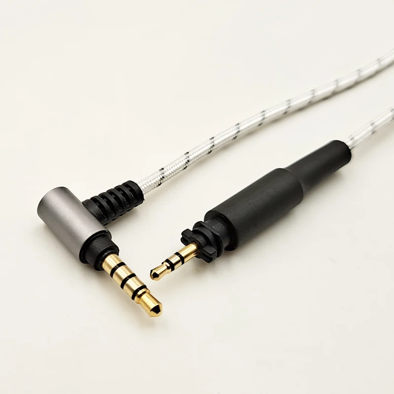 Новинка! Нейлоновый аудиокабель с микрофоном для наушников Shure SRH840A SRH440A