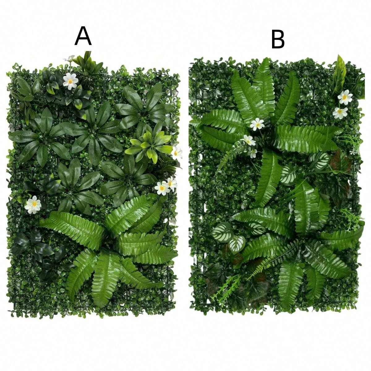 1pc Künstliche Pflanze Wand Panels Buchsbaum Hecke Wand Panels Privatsphäre Bildschirm Zaun Hintergrund für Outdoor Garten Hinterhof Dekor – Detail 7