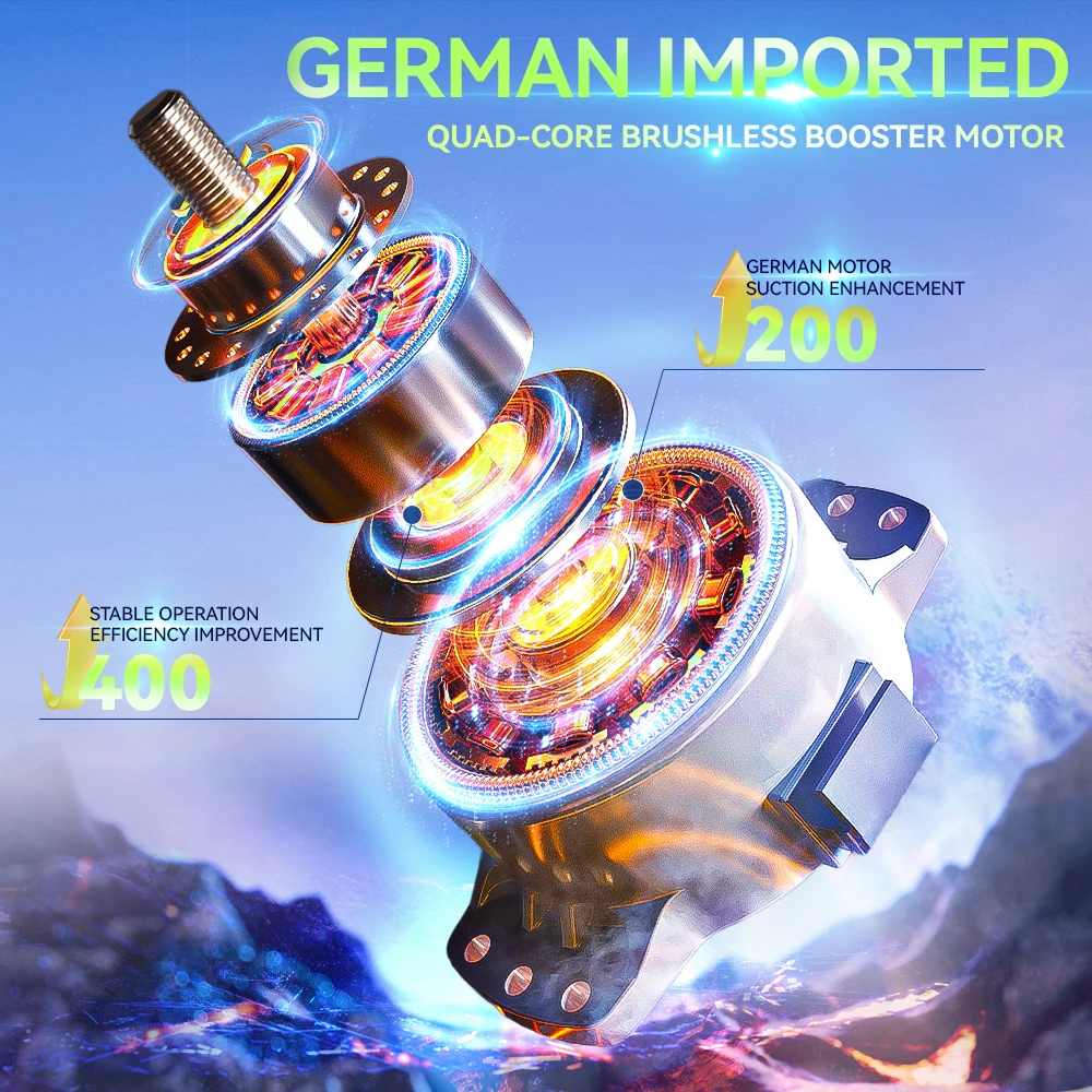 Mini Vacuum Cleaner 9998700PA Violent Air Blower 6000mAh Powerful Suction Portable Car Vacuum Cleaner