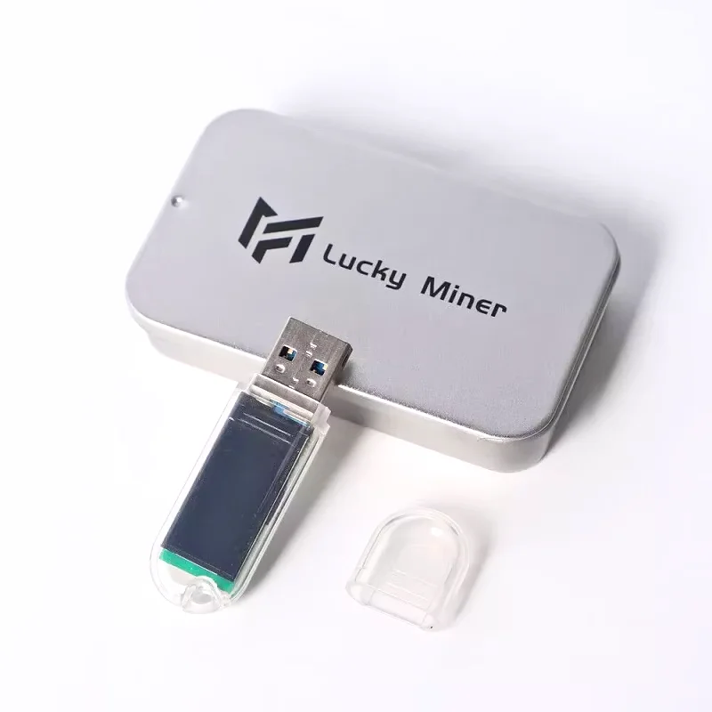 送料無料 Lucky Miner USB Bitcoin マイナー LV03 LV06 LV07 ハッシュレート SHA256 53Kh/s BTC ソロマイナー マイニングマシン クリスマスギフト