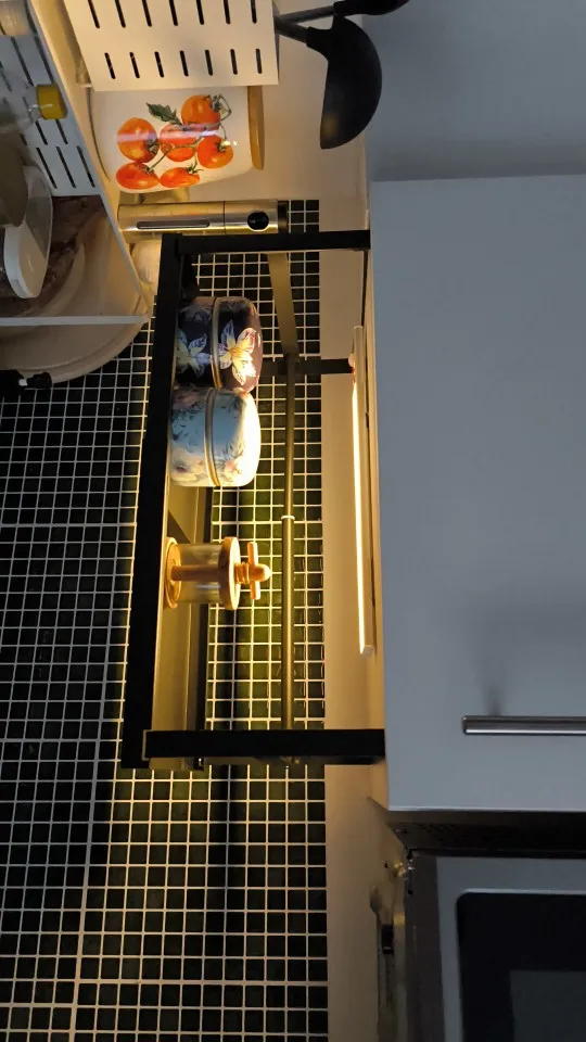 Stainless Steel Shelves Adjustable Spice Stand Storage Room Kitchen Metal Expansion Cabinet Kitchen Hanging Seasoning Rack photo review