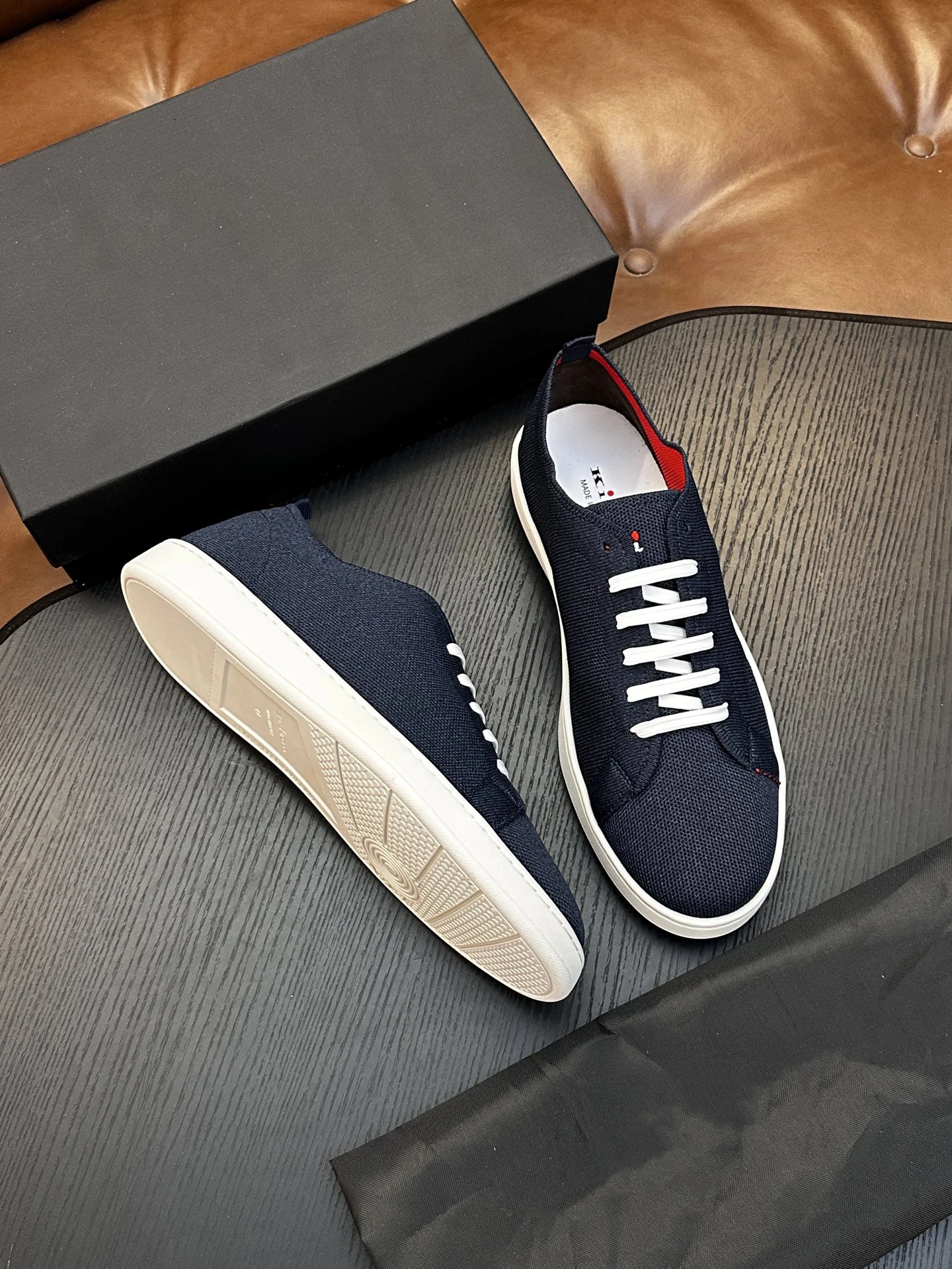 OECHSLI Shoes Cowhide 2026 new soft fashion casual sports genuine leather soft Knitted quality Men‘s European big size 38-47