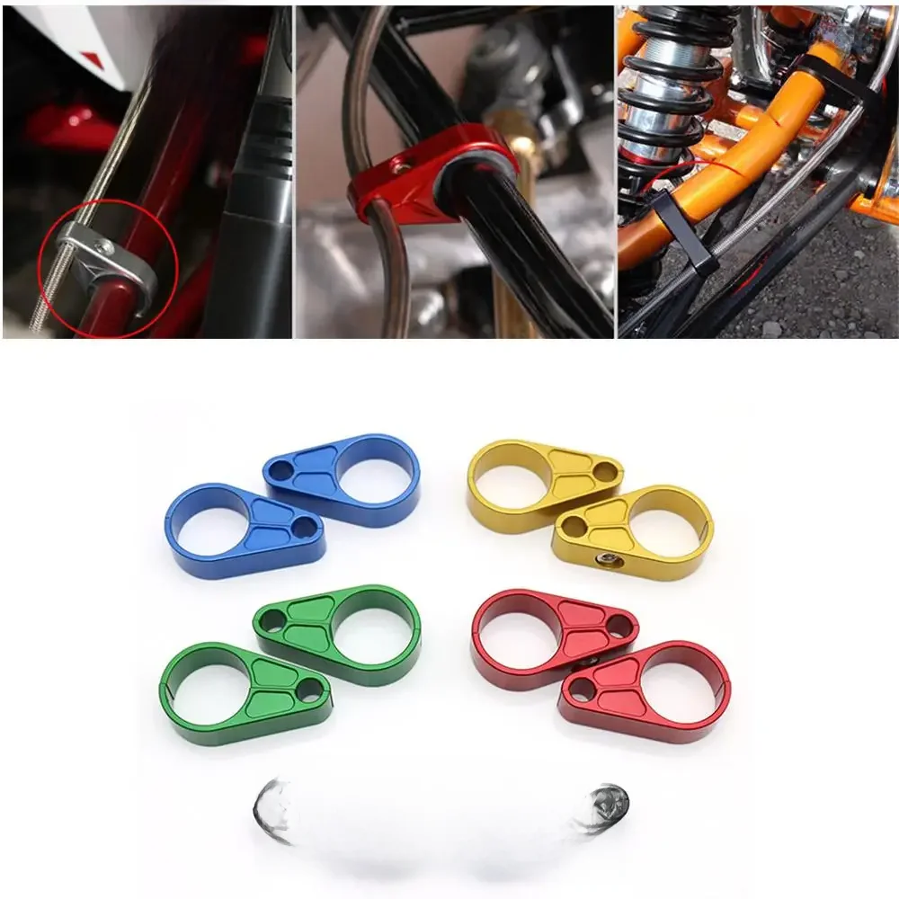 Pinces de ligne de frein ATV à bras A, pour Yamaha YFZ450 Raptor 125 250 350 660 700 Banshee 350 Blaster Warrior Big Bear Grizzly 700