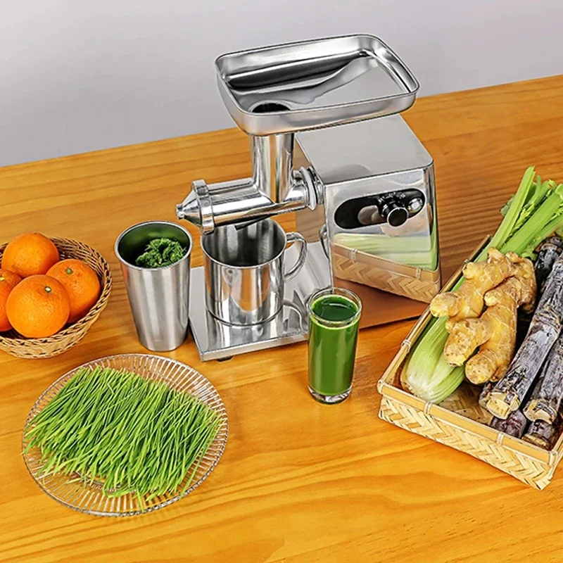 Juicers 200W Fruit And Vegetable Ginger Cane Celery Juice Extractor Slow Masticating Auger Juicer Compact Cold Press Machine