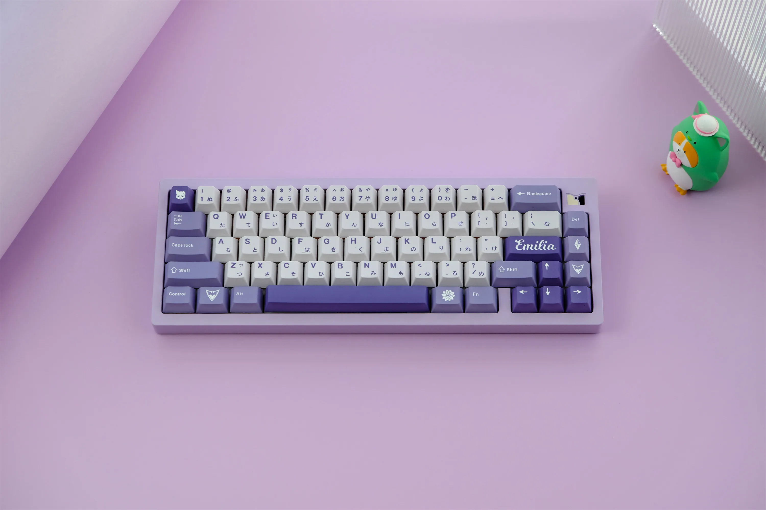 GMK-Tecla de bruja de hielo, teclas PBT de 129 teclas, perfil de cereza, DYE-SUB, personalizadas, para teclado mecánico