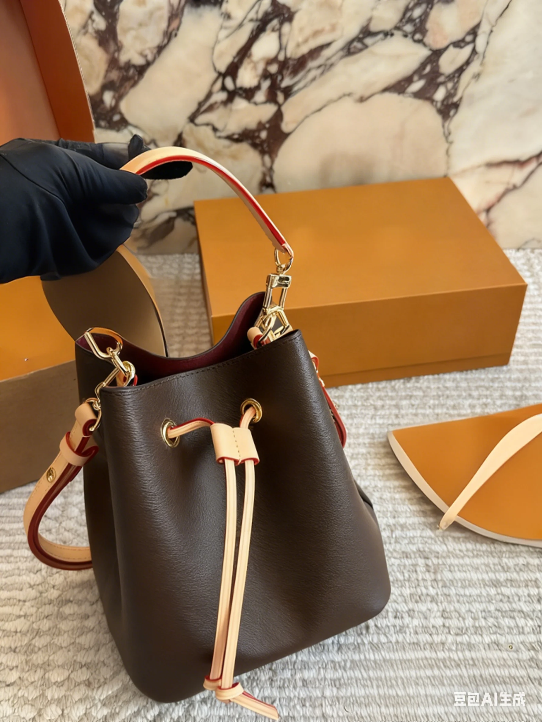 

2025 New Fashionable and Christmas Present Double Handle and Single Zippers Large Capacity Tote Handbag