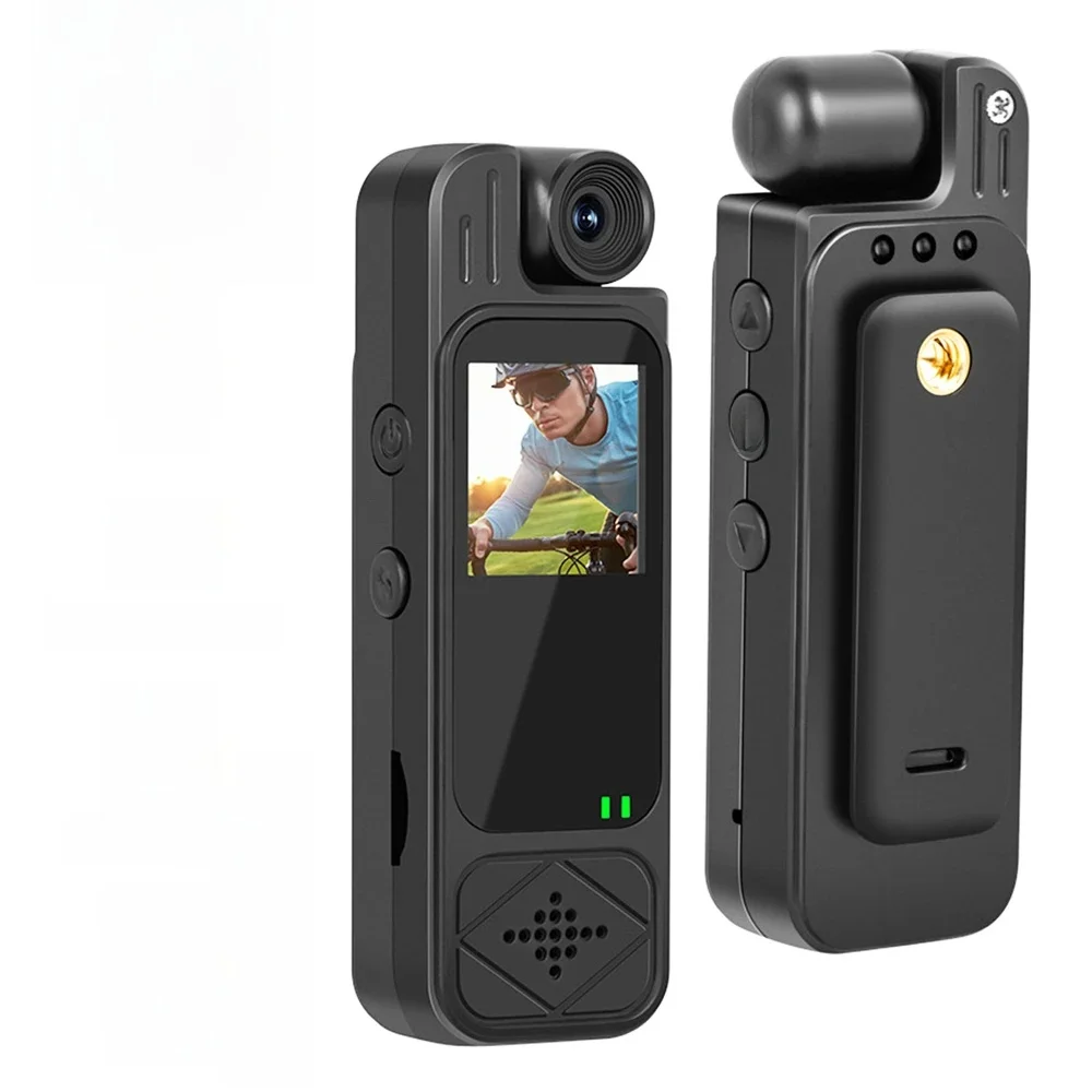 Mini Body Camera 1080P HD Sportcamera Infrarood Nachtzicht Digitale Video Recorder 1.3 Inch Bodycam Politie Kleine Camcorder - afbeelding 2