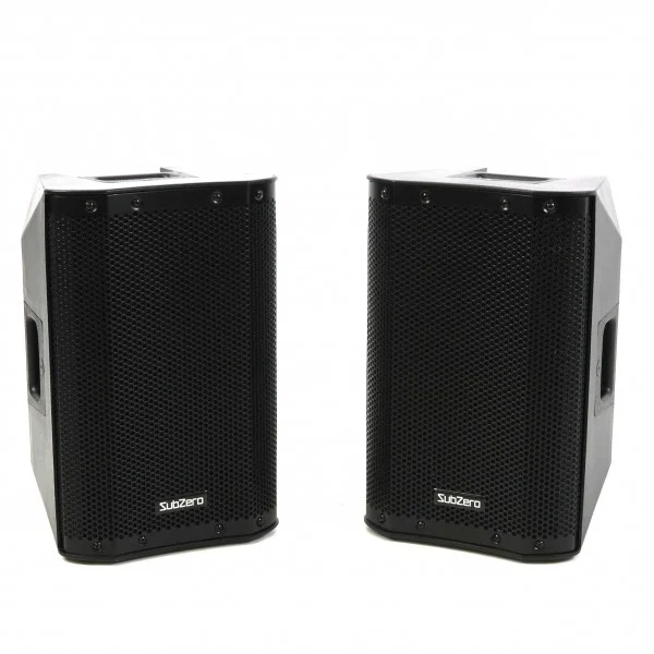 زوج مكبر الصوت SubBZero D8 Active DSP PA الجديد متوفر خصم العلامة التجارية الجديدة