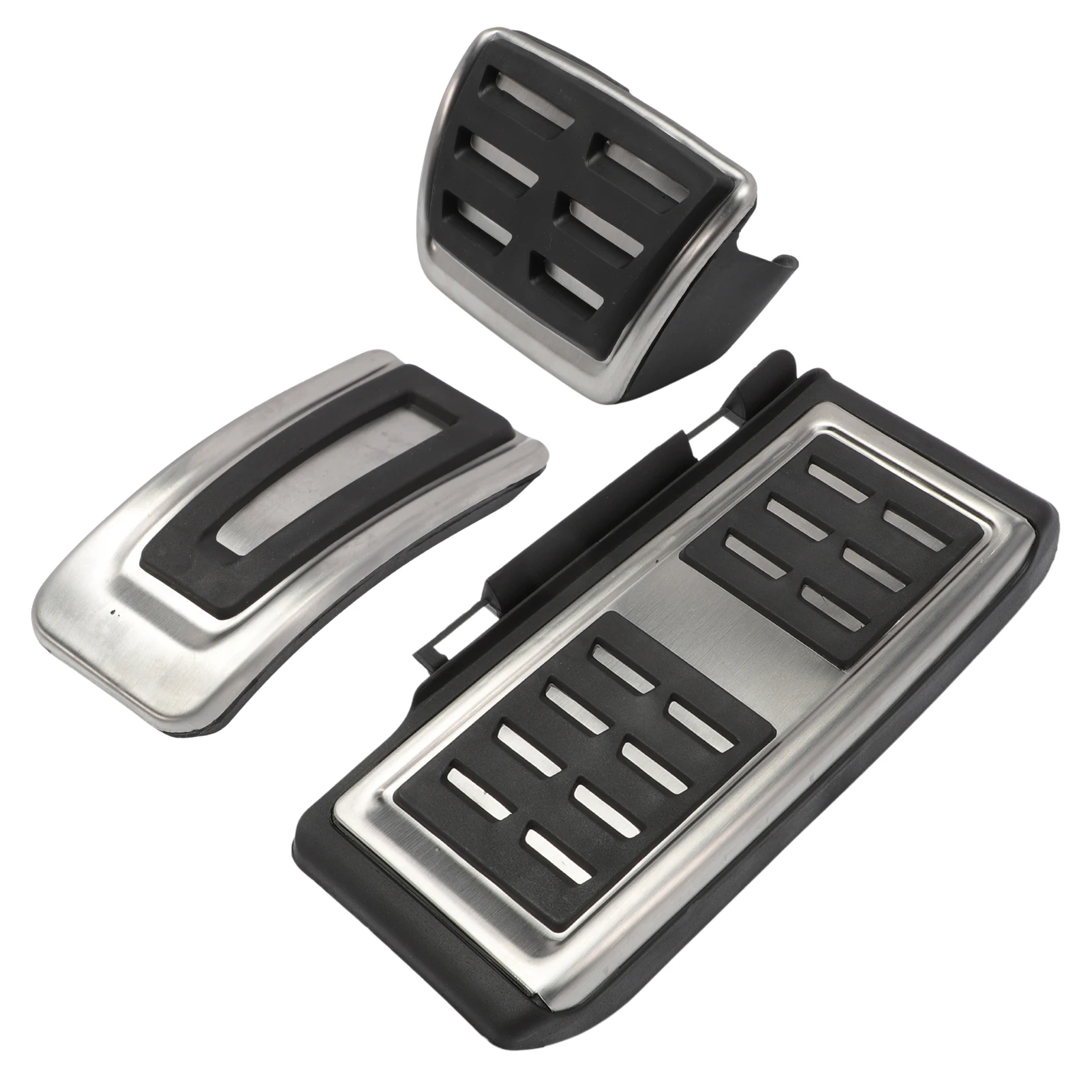 Foot Pedal Caps Clutch Brake Pedal Set for Golf 7 A3 8V S3 RS3 Sportback Leon 5F Octavia 5E TT Q3 5Q1864551 Stainless Steel