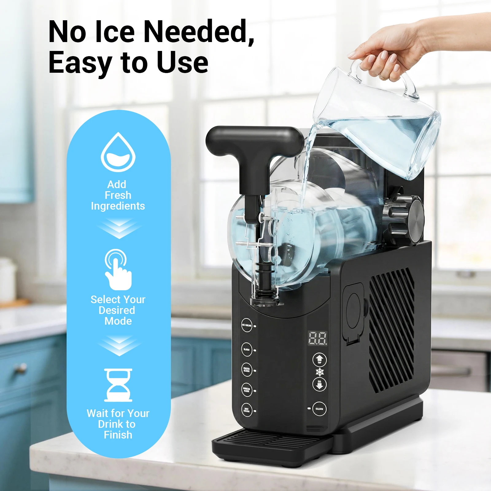 Slushie Machine for Home No Ic - огляд і ціна Slushy Machine
