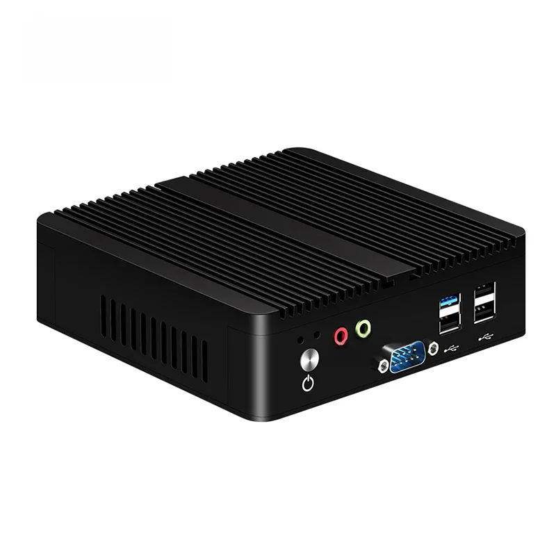 Mini PC Intel Pentium J2900 Quad-core 2x COM RS232 Dual Gigabit Ethernet Wbudowany bezwentylatorowy komputer przemysłowy Obsługa WiFi 4G — zdjęcie produktu 7