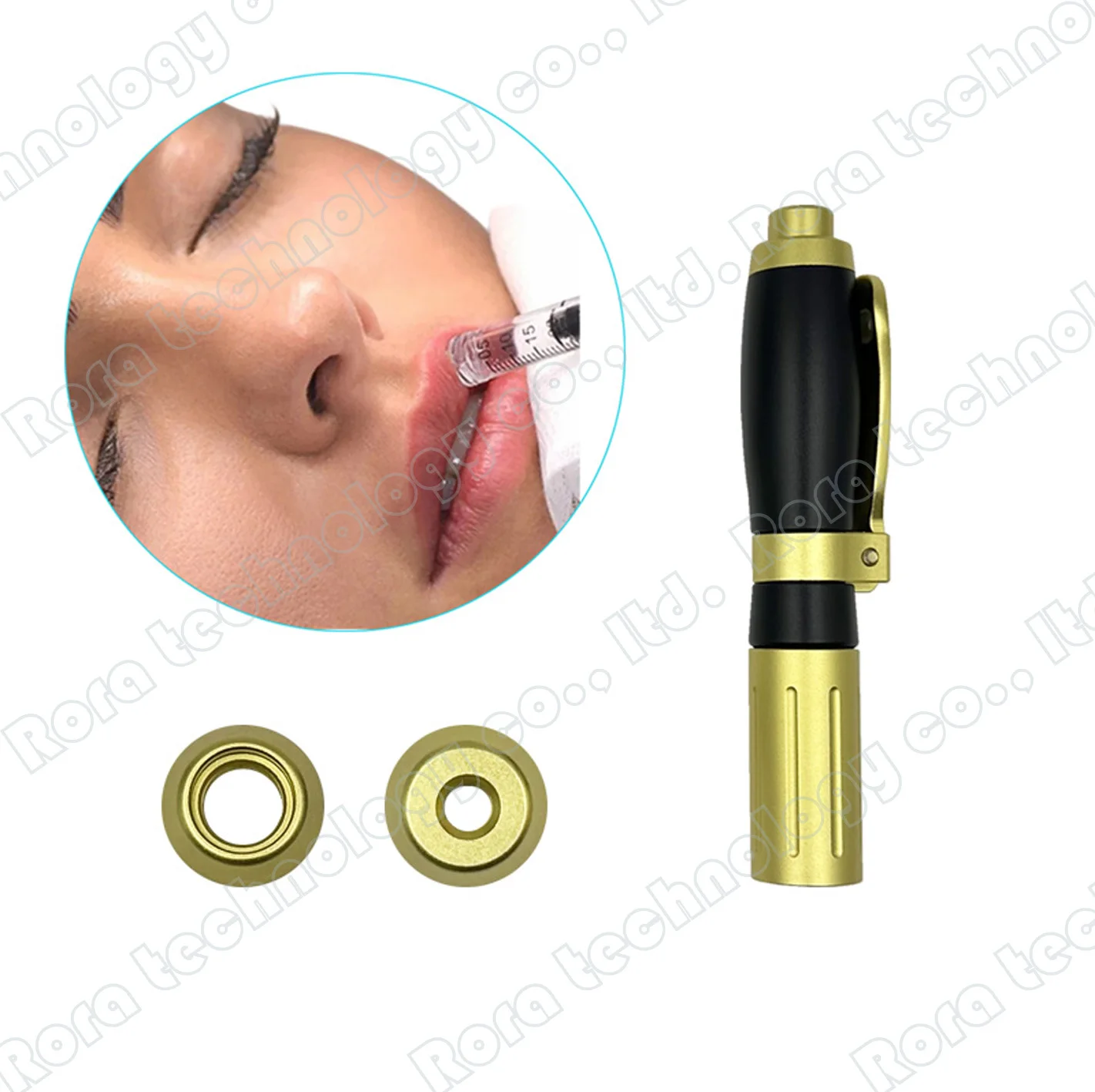 New trend Hyaluronic Acid Filler Pen for anti wrinkle lip lift ha gun atomizer hyaluronic acid pen 2IN1