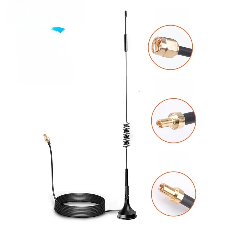 Antena 4G o wysokim wzmocnieniu 12dBi Złącze męskie SMA 700-2700MHz SMA Męski router GSM Zewnętrzny router samochodowy LTE Antena magnetyczna Wzmacniacz sygnału — zdjęcie 2