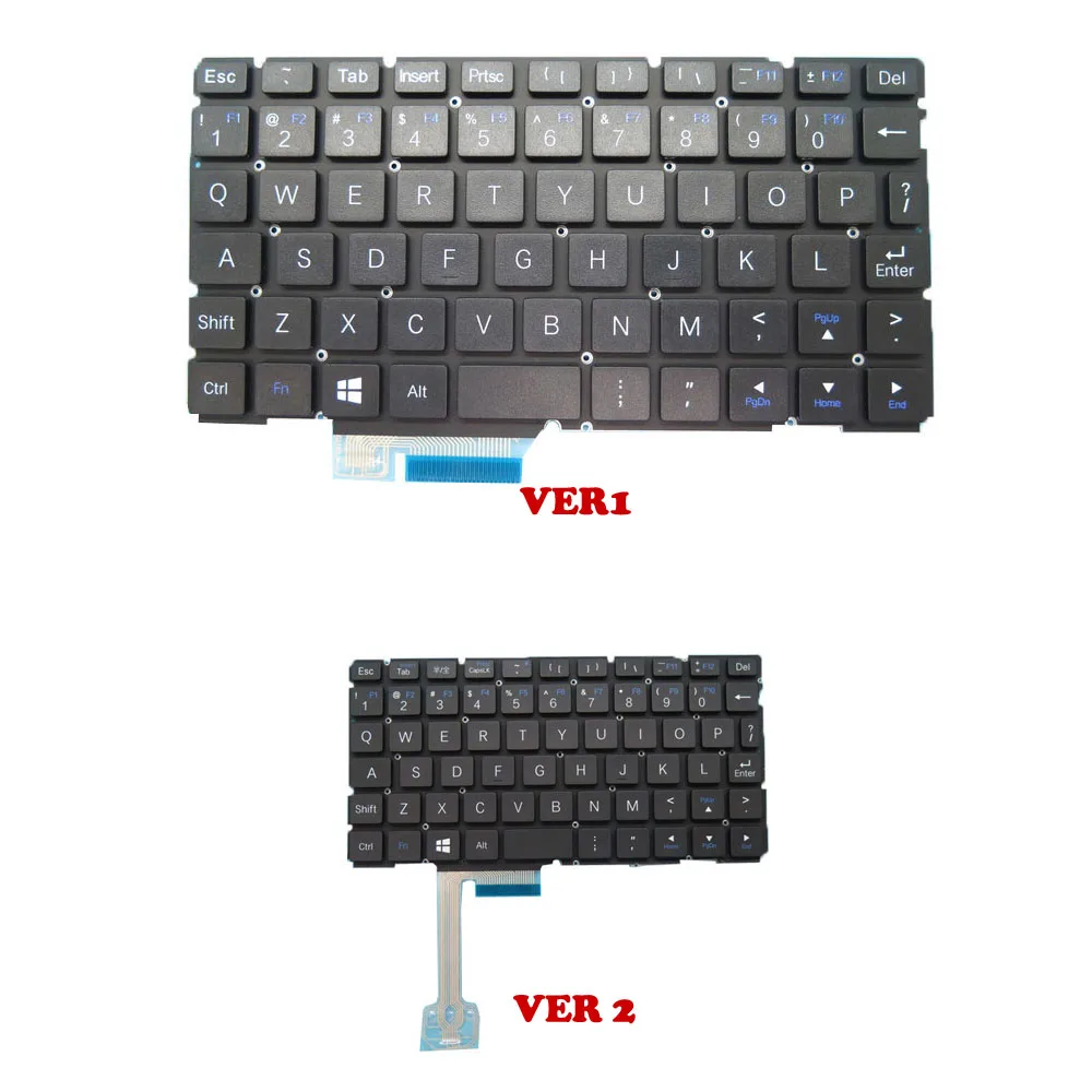 P2 POCKET 2 Keyboard Mini UMPC For GPD V1730KPAS1 US V1730KPAS1-US-00R000 VER 1 / V1730KPCS1-US-00R000 VER 2 English US