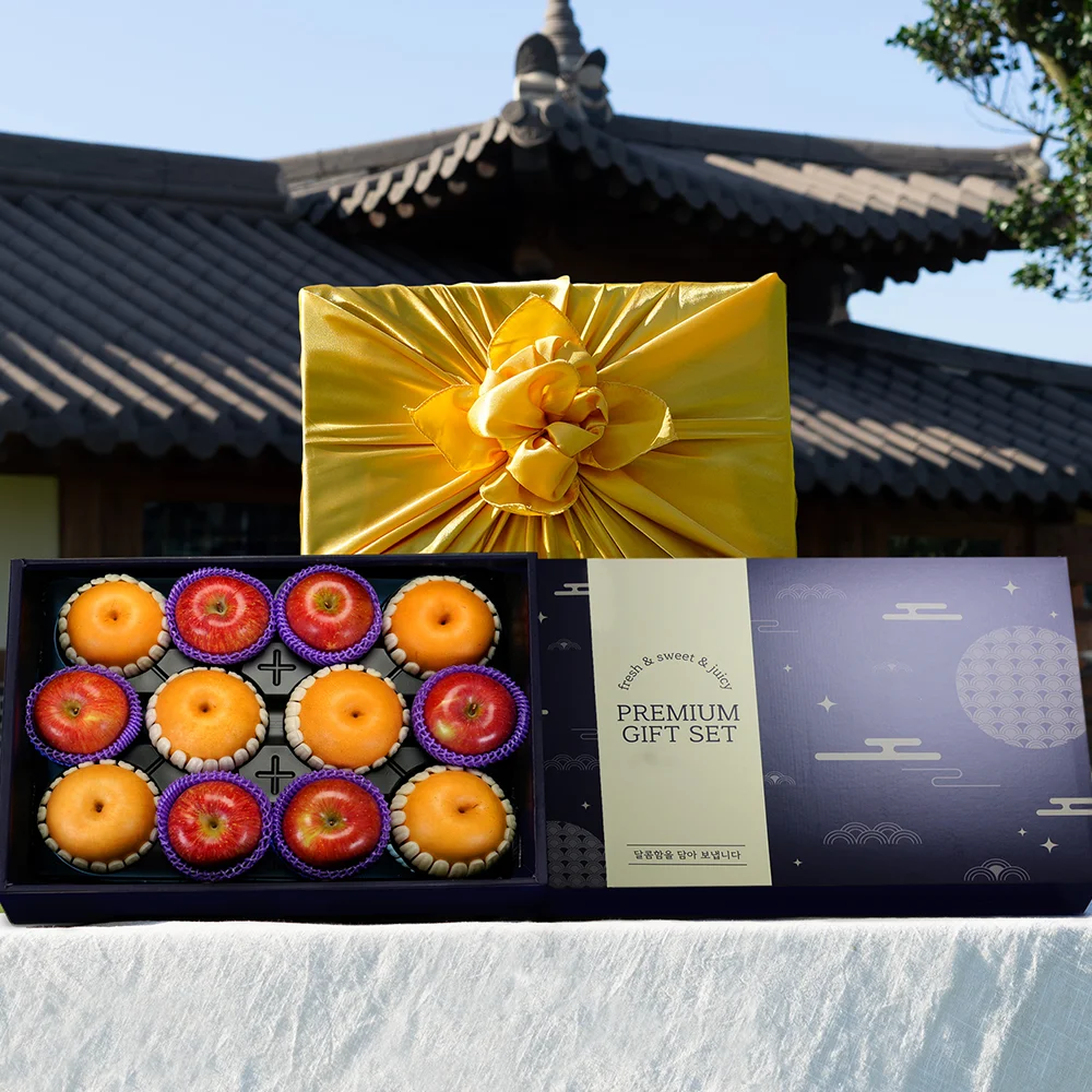 [InHane] New Year's Day Gift apple pear mixed season Gift Set 5kg 6kg