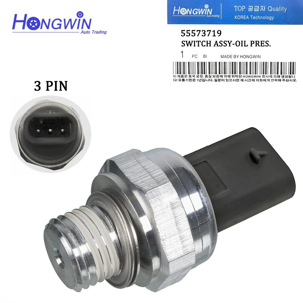 

Oil Pressure Sensor Fits Chevrolet Captiva 2.2 TDi Vauxhall Astra Corsa Zafira 1.3 2.0 CDTi 106792 55573719 1248000 055573719