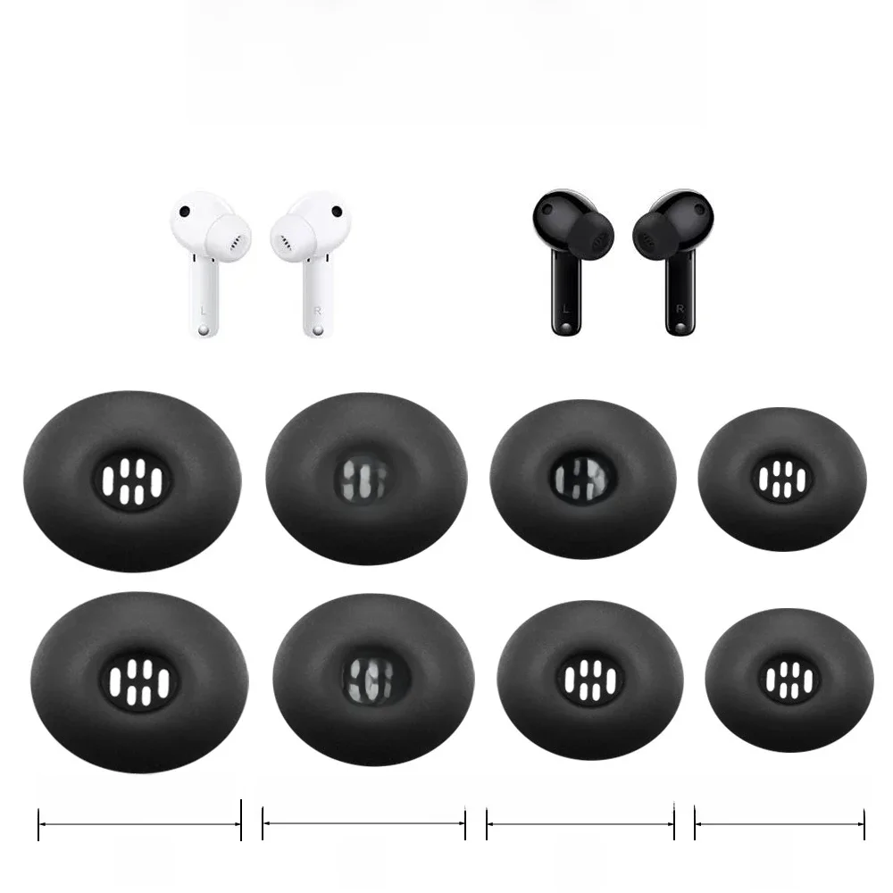 Embouts écouteurs coque en silicone pour Huawei Freebuds 4i/5i couvre coussinets d'oreille en caoutchouc casquettes coussin embouts écouteurs accessoires