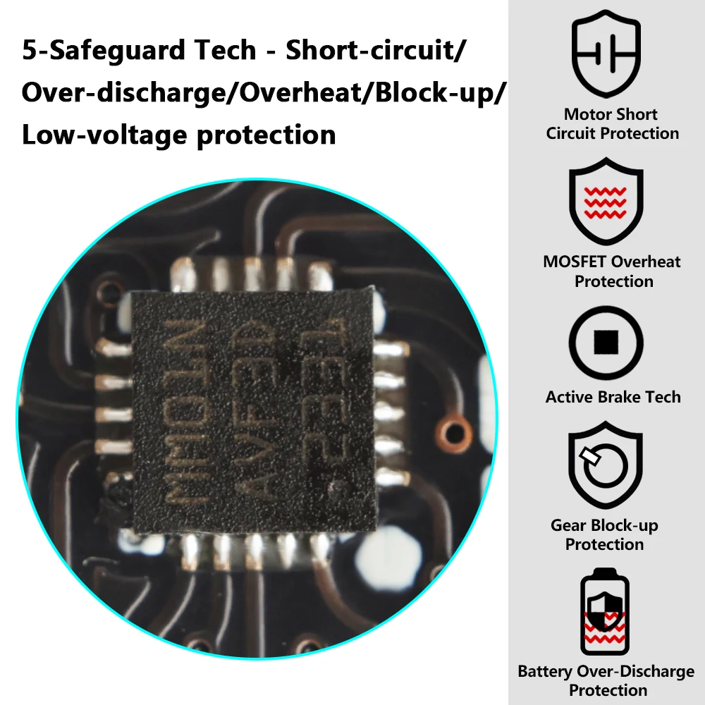 T238 DTU 1.42 V2 QUALITÄTS-Mikroschalter-Version für V2-Getriebe – Detail 3