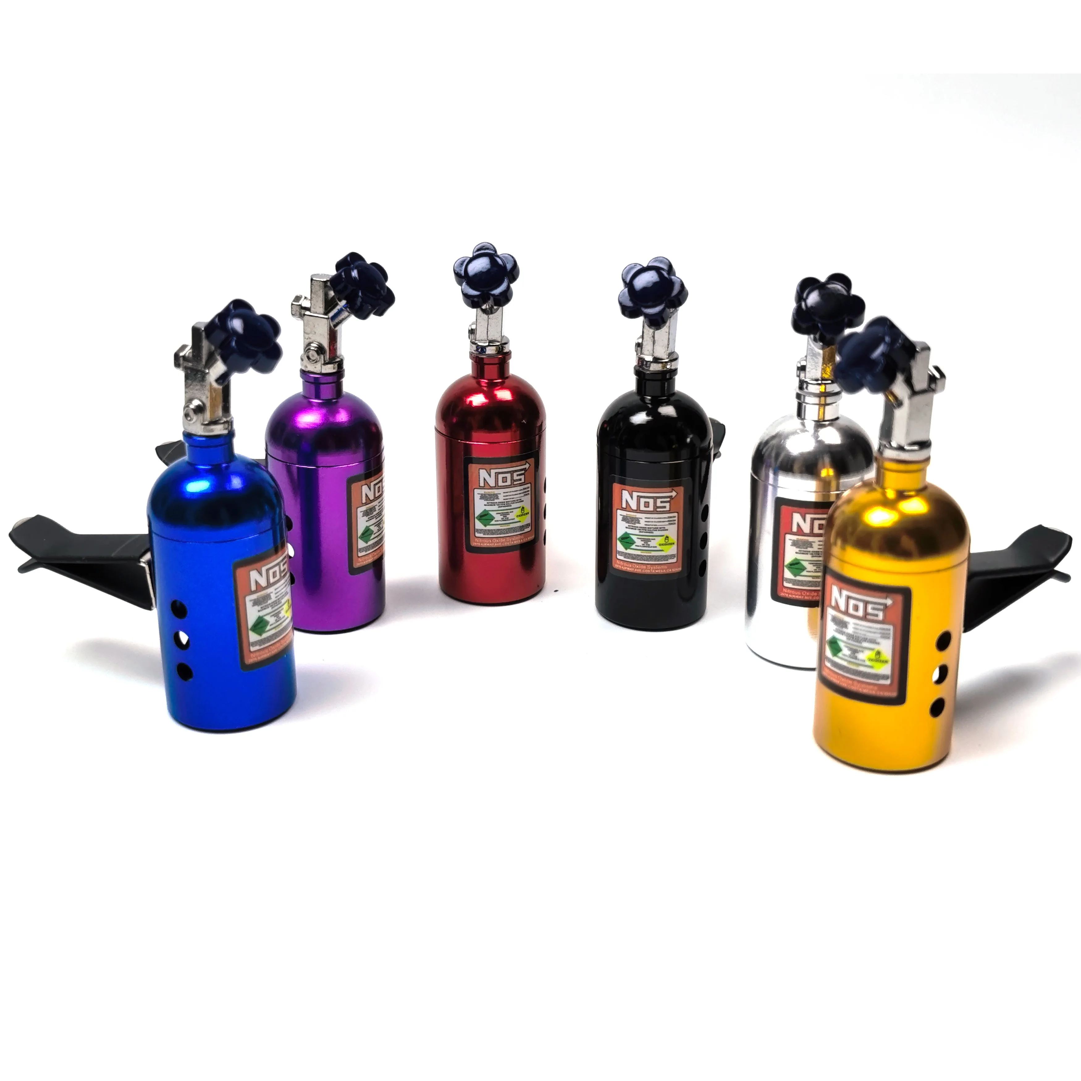 Car Air Freshener Nitrogen Model Vent Outlet Perfume Clip Solid Perfume Auto Fragrance Smell Car Dashboard Decoration Ornament