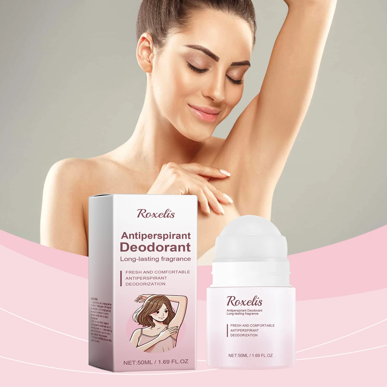 

Roxelis Roller Fragrance Rose Fragrance Fresh Fragrance Carry on Fragrance Refreshing Comfortable Body Portable Fragrance Ball
