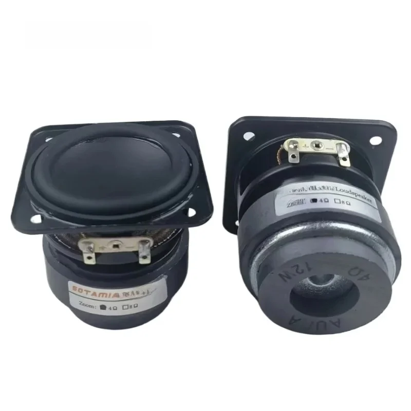SOTAMIA 2Pcs 2 Inch Mini Full Range Speaker Audio 4 Ohm 12W Long Stroke HIFI Power Loudspeaker DIY Sound Music Bluetooth Speaker — zdjęcie produktu 7