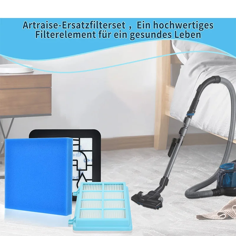 Éponge filtrante Hepa de rechange pour Philips, pour appareil photo Compact, FC9332 / 09 FC9330 / 09 FC9353 / 01 FC9331 / 07 FC9515