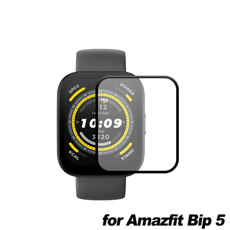 Película Proteção display 3D Gel p/ Xiaomi Amazfit Bip 5 c/ 1un