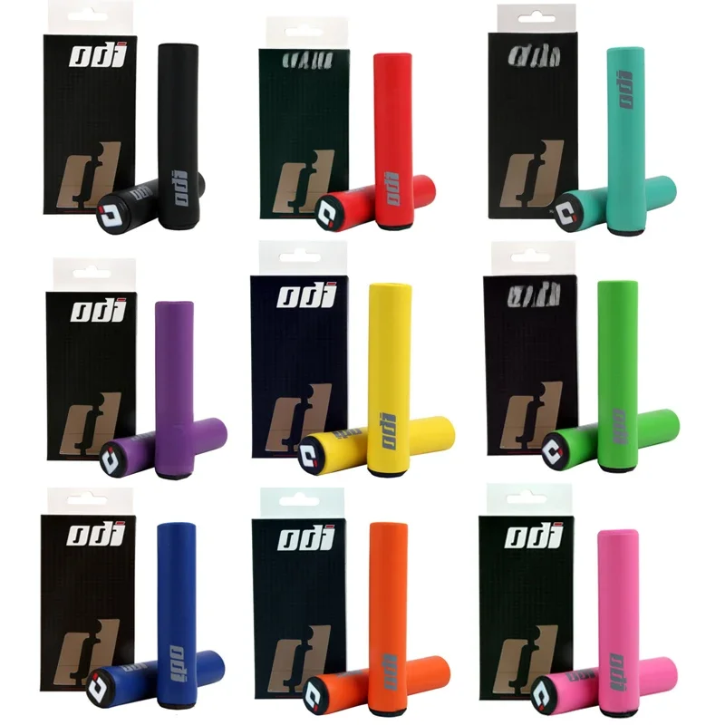 AliExpress 2PC ODI MTB Handlebar Grips Soft Anti-slip Road Mountain Bike Grip Ultralight Shock-Absorption