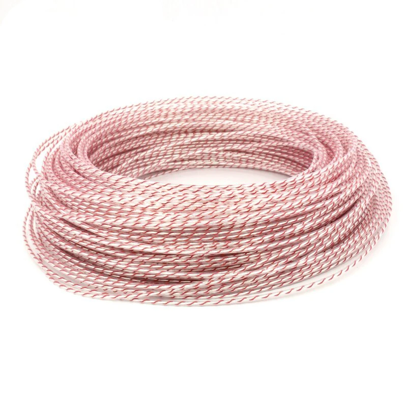 

100 м высший рейтинг 7N медь + чистое серебро DIY силовой кабель RCA кабель провода динамиков