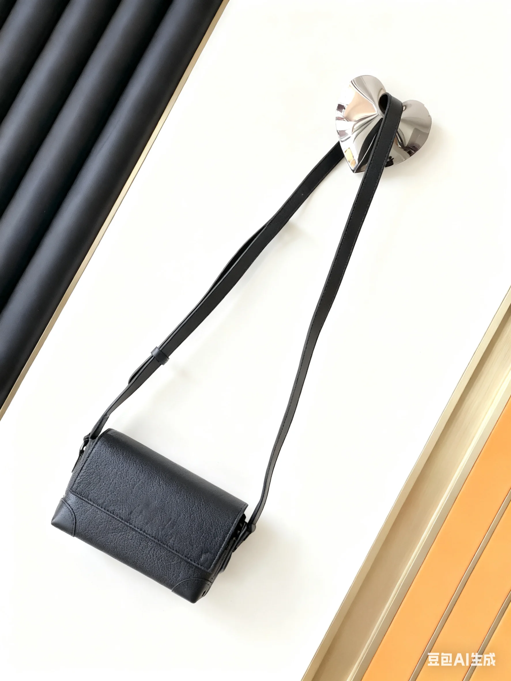 กระเป๋าสะพายข้างหนังแท้ลายนูนดีไซน์ใหม่ปี 2025 แฟชั่นทันสมัยและใช้งานได้หลากหลาย