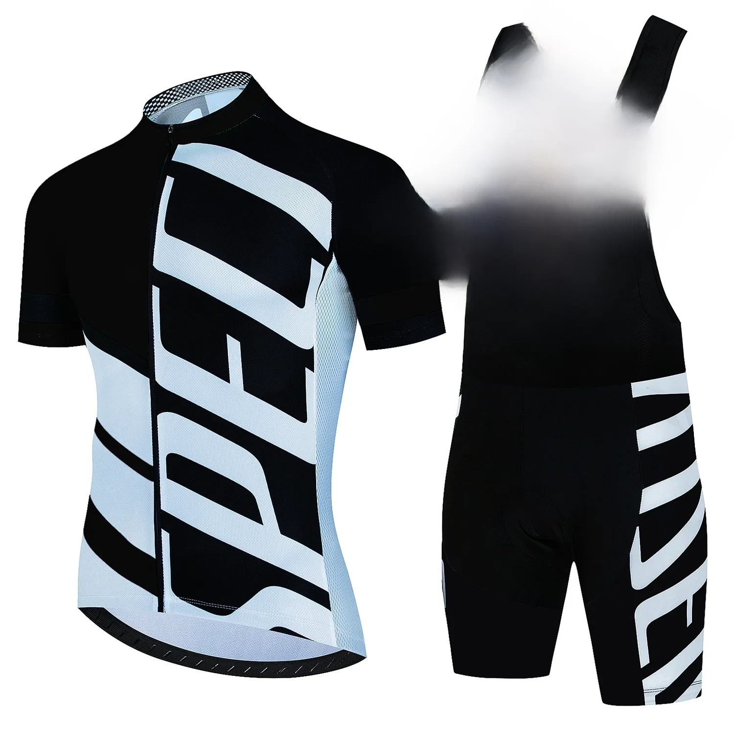 AliExpress NONE 2024 Summer Man Cycling Jersey Set Breathable MTB Cycling Clothing Mountain Bike Wear Clothes Maillot Ropa Ciclismo Hombre