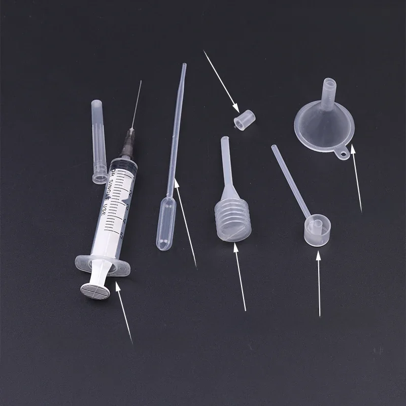 Ensemble d'outils de recharge de parfum, 6 pièces, diffuseur en plastique, seringue, compte-gouttes en paille, entonnoir, distribution de pulvérisation, accessoires de distributeur requis