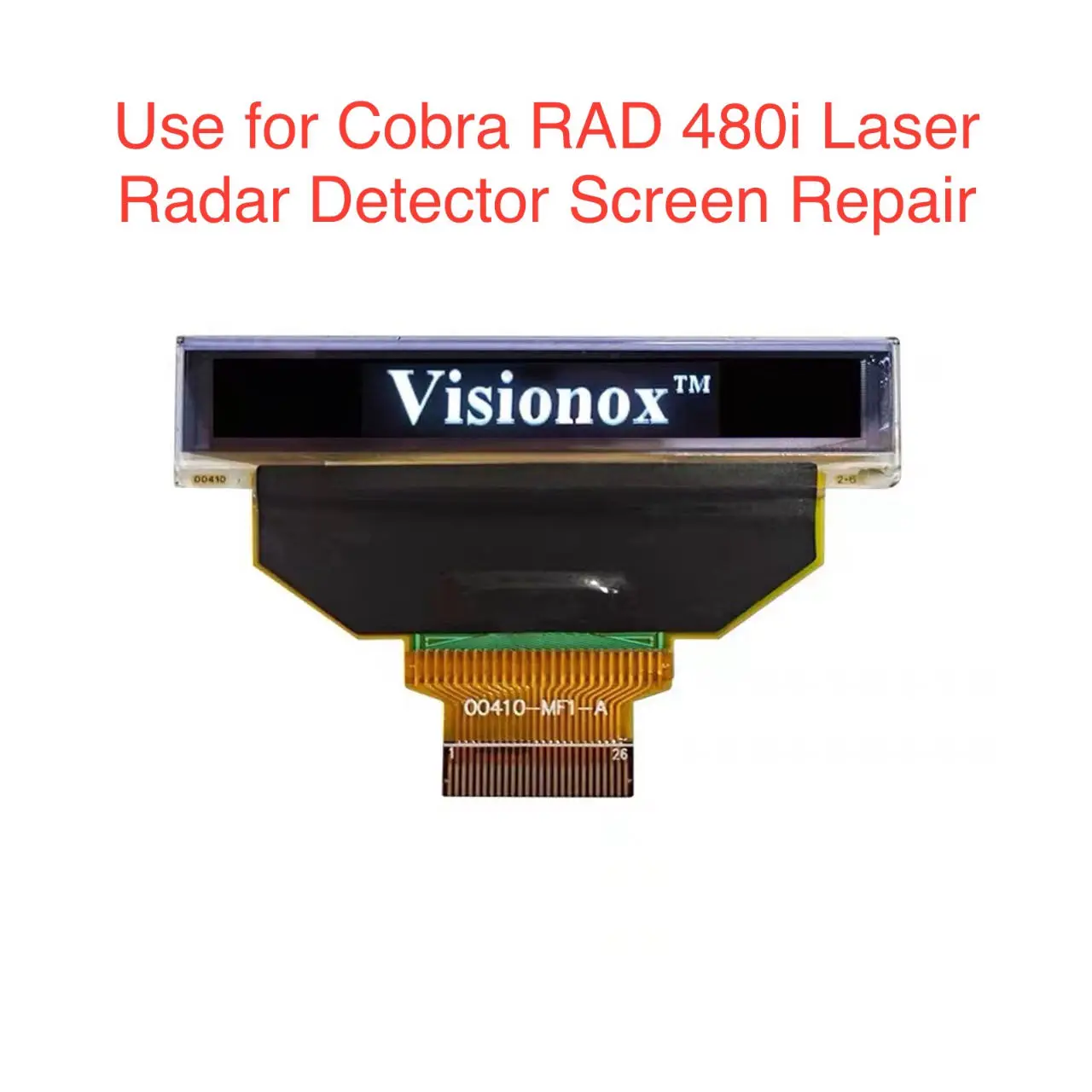 1.8inch Oled Display for Cobra RAD 480i Laser Radar Repair Parts