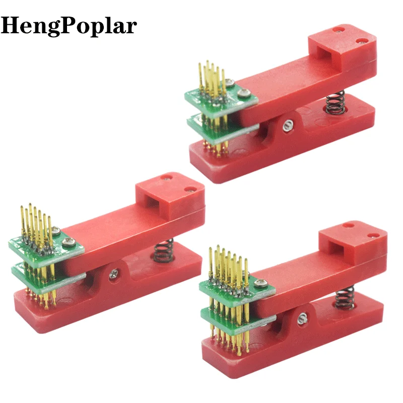 2.54mm spacing Test stand PCB clip Clamp Fixture fixture Probe pogo pin Download Program Burn 3P 4P 5P 6P 7P 8P 9P 10P