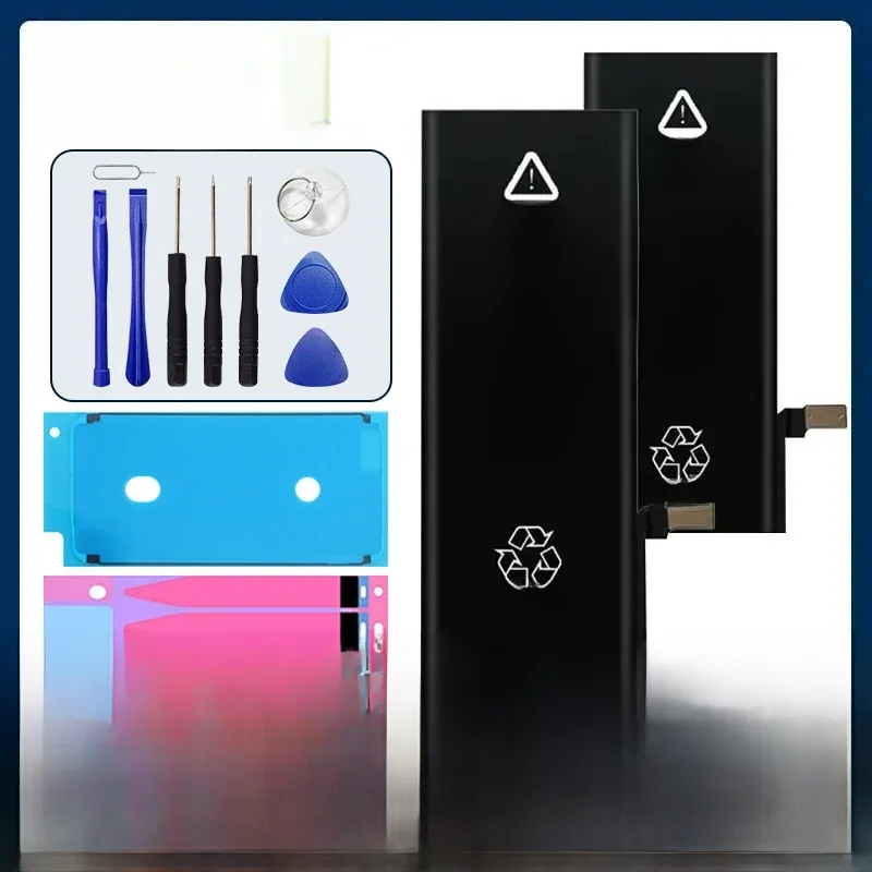 Bateria 2026 Zero-cycle do iPhone 7 7Plus 8 SE SE2020 4 4S 5 5S 5C 6 6S Plus X XR XS 11 Pro Max, naklejka, darmowe narzędzia — zdjęcie 2