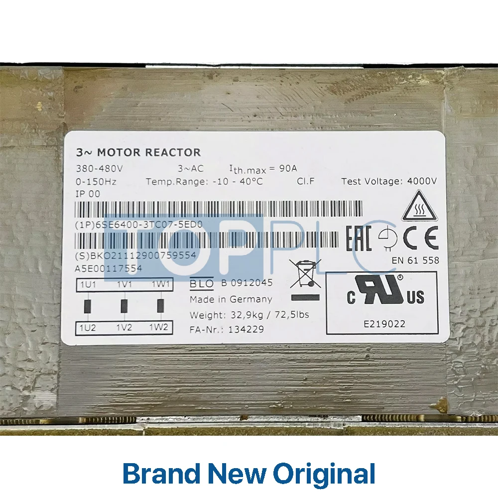 6SE6400-3TC07-5ED0, 6SE64003TC075ED0 Brand New Original