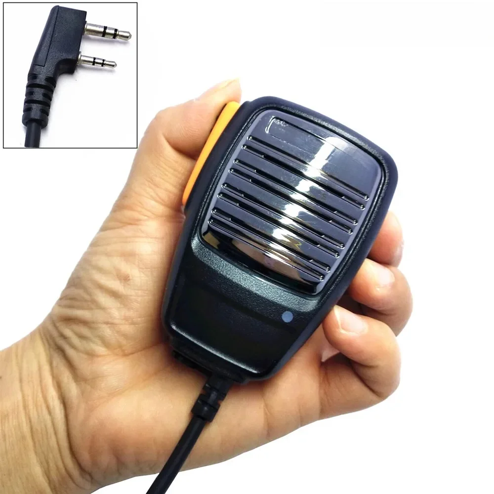 Peaker mikrofon dla Baofeng UV-5R BF-888S UV5R GT-3TP Kenwood TK3107 TK3207 PUXING PX-777 Radio Walkie Talkie ręczny mikrofon — zdjęcie produktu 6