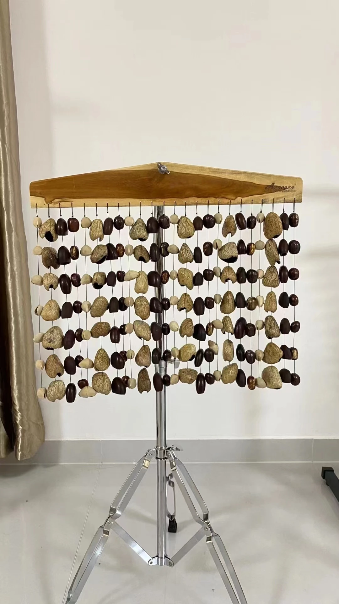 Fruit Shell Meditation Chimes Mixture Seed Shell Plant Fruit Musical Accompaniment Hand Rattle Percussion Instruments