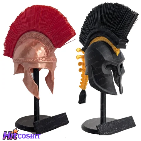 Agamemnon Helmet Ornaments Cosplay Odyssey 3D Printing Desktop Ornament Movie Peripheral Collection Fans Halloween Xmas Gift