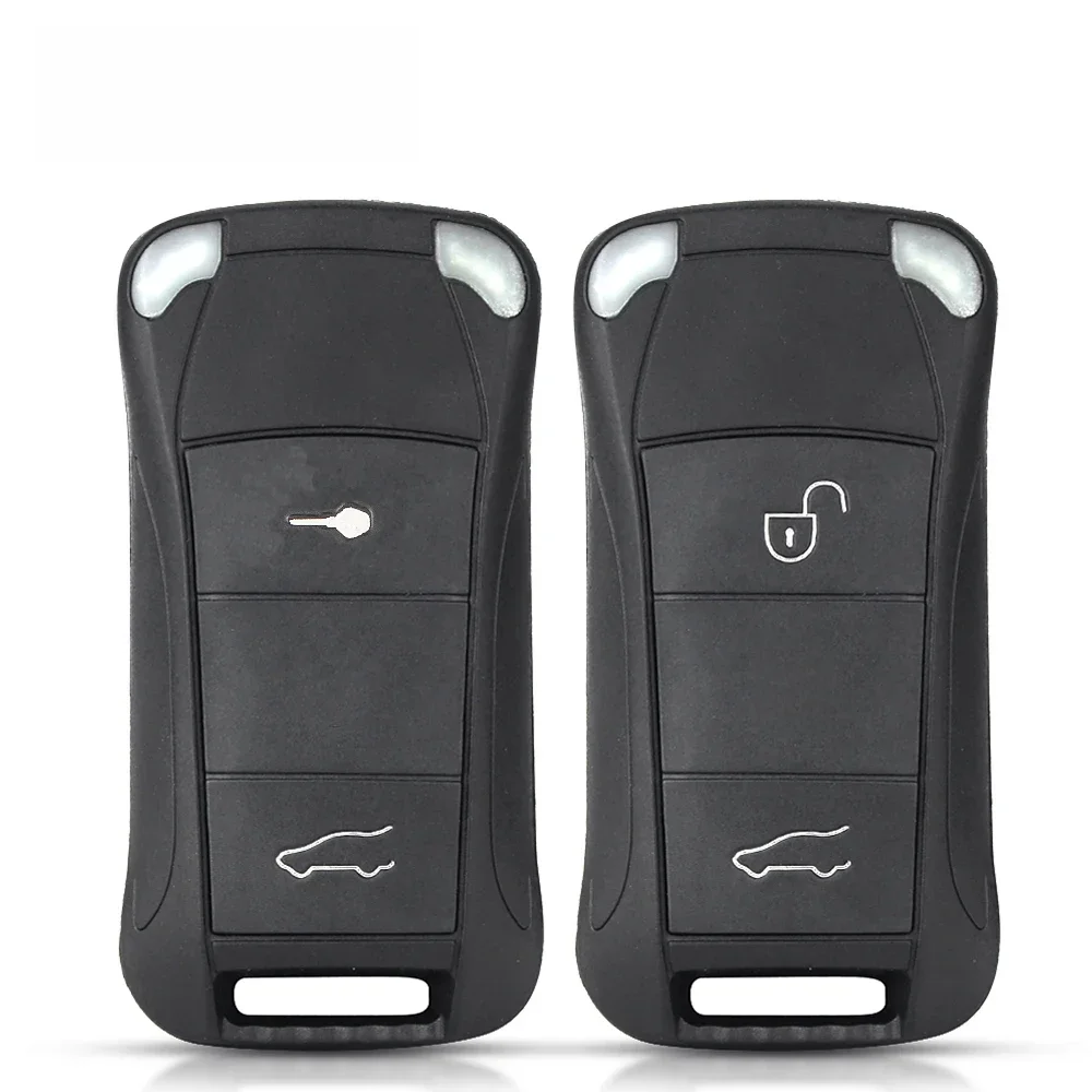 KEYYOU 1 SZTUK NOWOŚĆ Dla Porsche Cayenne GTS 2004 2005 2006 2007 2008 2009 2010 2011 Shell Flip Folding Car Key Case 2/3 Buttons — zdjęcie 2