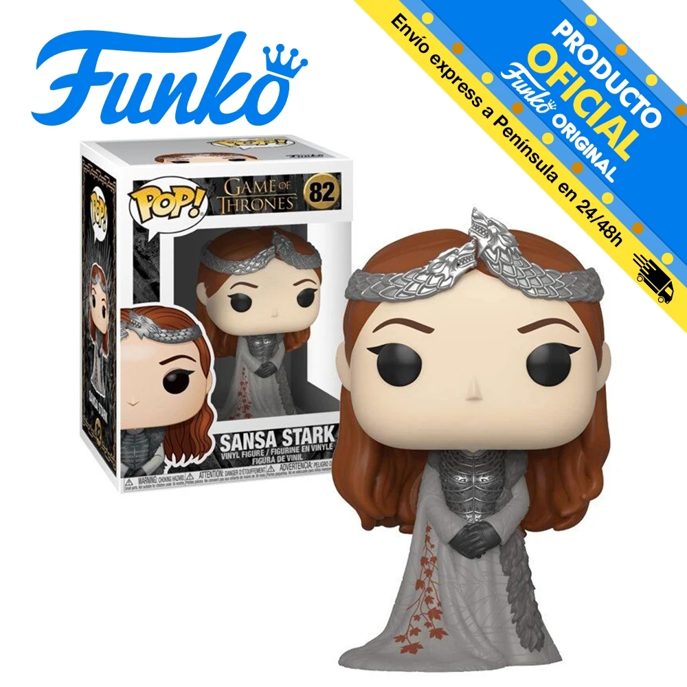 Funko Pop! Game of Thrones-Sansa Stark, 44447, N ° 82, original, toys, boys, girls, gifts, collector, figures, dolls, shop, with box, new, man, woman, official license