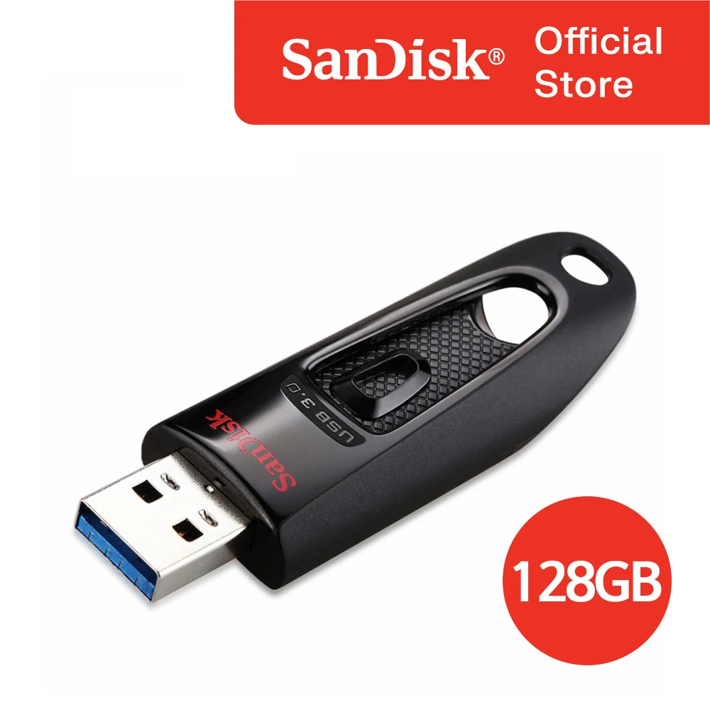 [SanDisk] Cruzer Blade CZ48 128GB USB domestic genuine AS 5 years