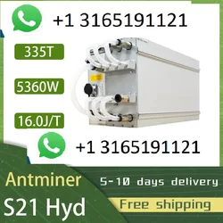 S. BEST SALES ORIGINAL NEW BUY 2 AND GET 1 FREE NEW Bitmain Antminer S21 Hyd Bitcoin Miner 335TH/s