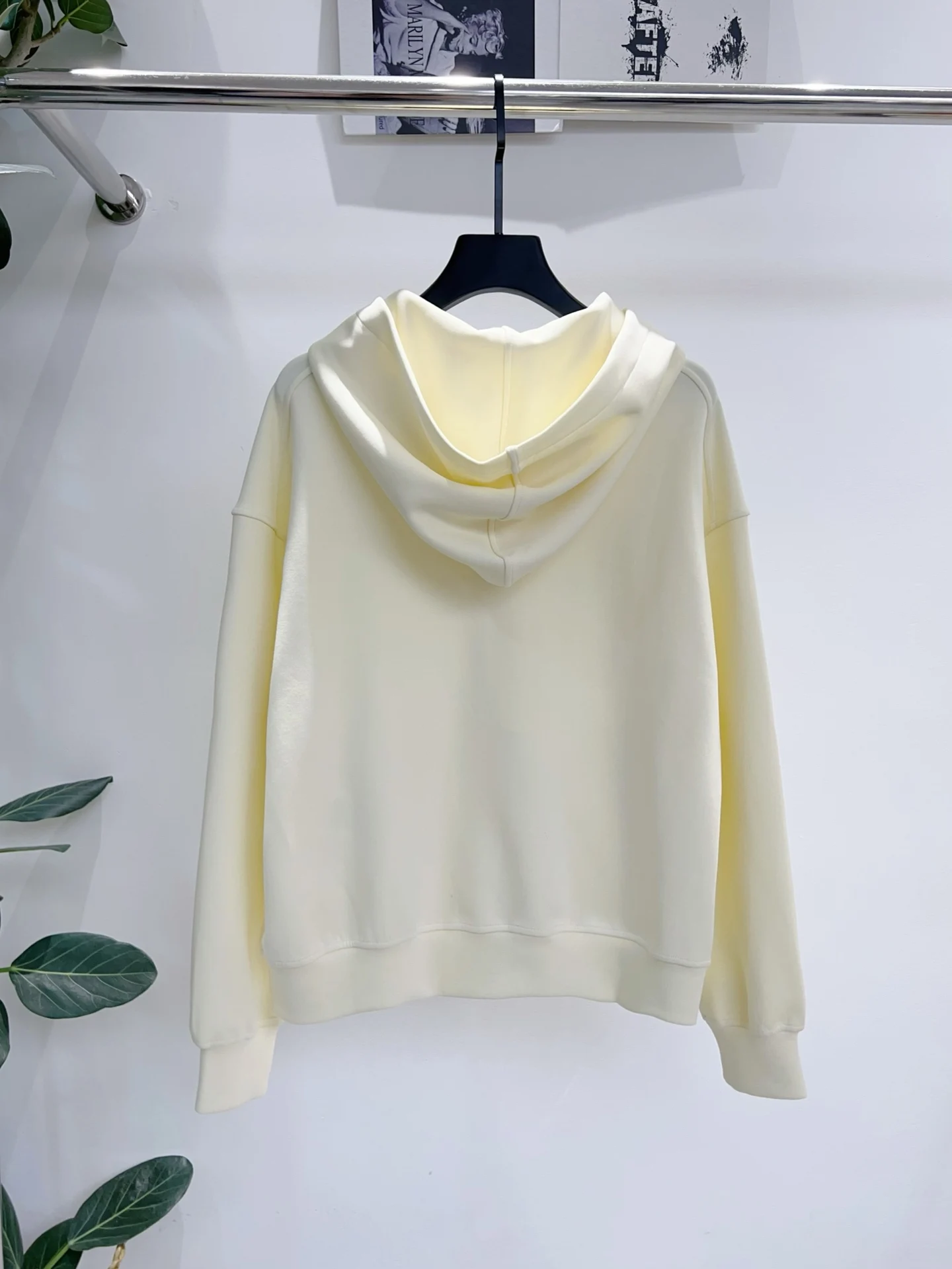 

Autumn and Winter new Zipper Hooded Long Sleeved Sweatshirt Jacket Solid Color Simple and Fashionable Top 32