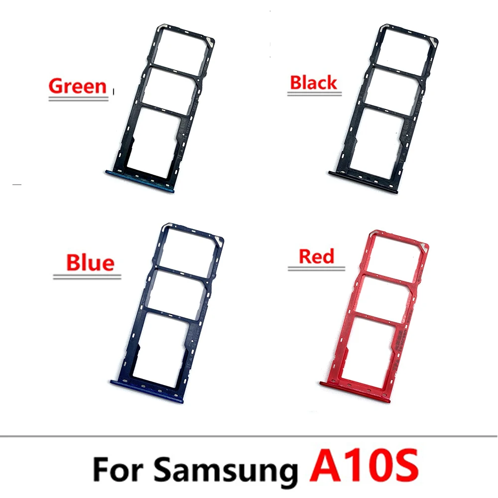 Bandeja do cartão SIM para samsung a10s, a20s, a30s, a50s, novos acessórios do adaptador