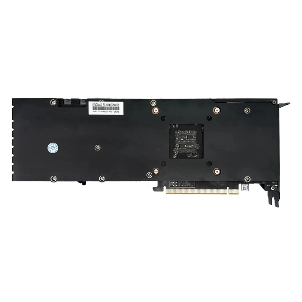 Usado Placas Gráficas NVIDIA GeForce, Placa de Vídeo para Desktop PC, Componentes do Computador, RTX2060, SUPER 8G, GDDR6, PCIE3.0x16