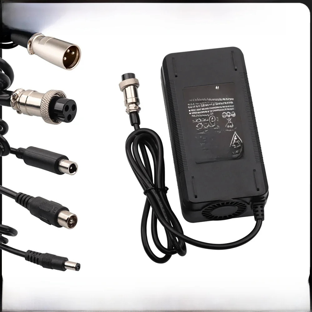 AliExpress TangsFire 29.4V 5A Smart Li-ion Battery Charger 7S For 24V Electric Bicycle Lithium Battery Pack Charger EU/US/AU/UK/KR High Quality Plug