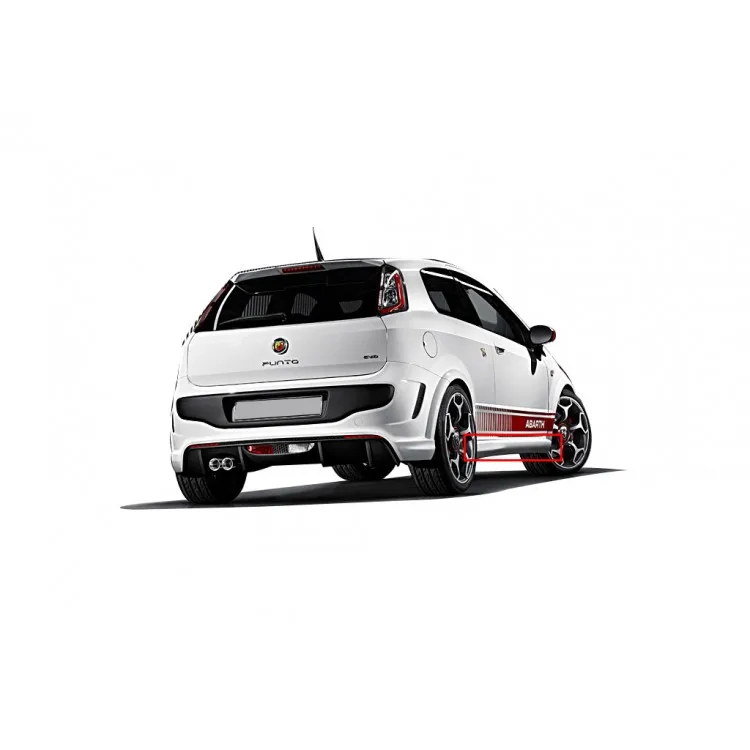 Side Skirts For Fiat Punto Evo (2010 and Later) Side Sill Set (Plastic) - Styling Accessory Body Kit Front Lip Spoiler Antenna