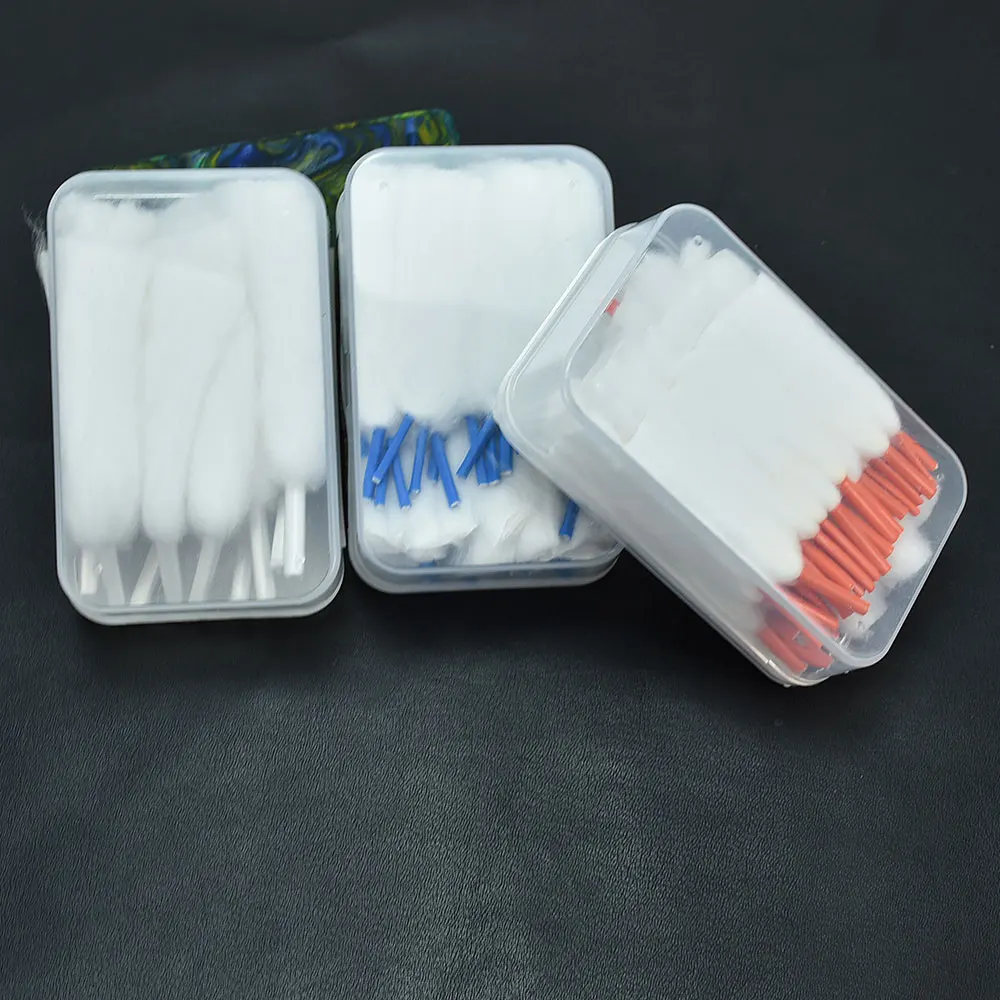 10 Chiếc/Bộ 50 Gói Vape Cotton Hữu Cơ Điện Tử Thịt Xông Khói MTL Cuộn Dây Phối Lưới Dây Cho RDA RTA RBA atomizer Blaze RTA